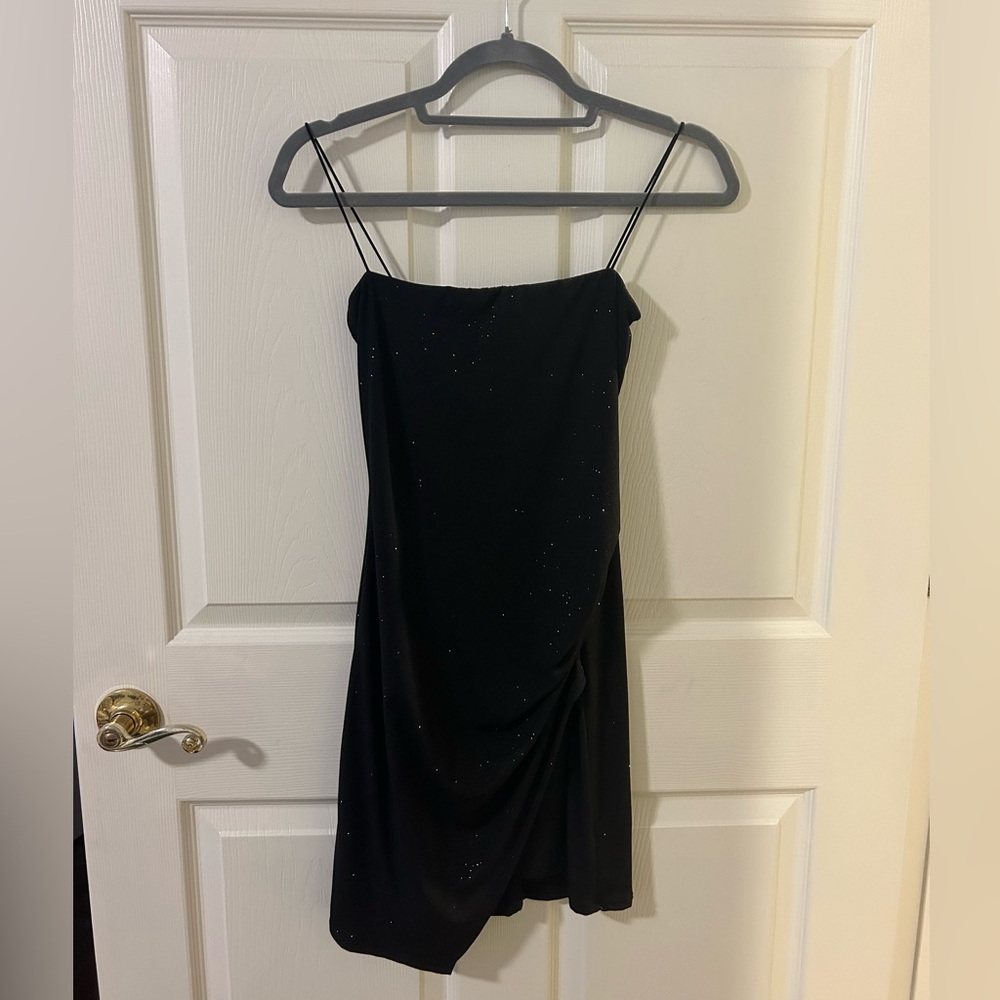 Windsor sparkly black mini dress